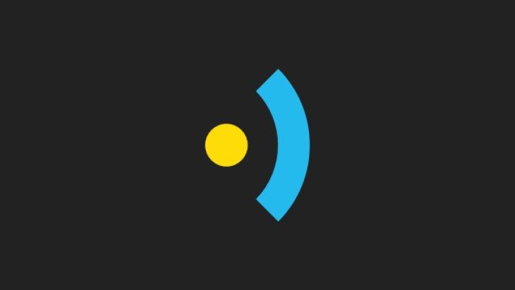 Default blog image of logo on black